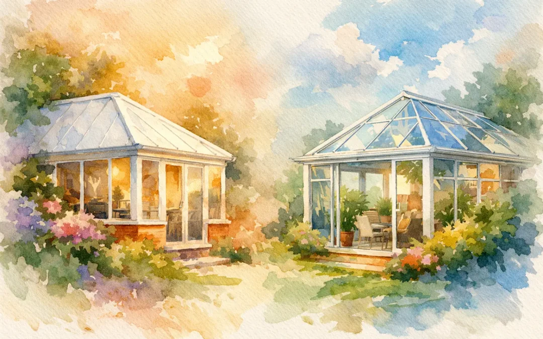 Conservatory Roof vs Glass Roof: Which Works Best?