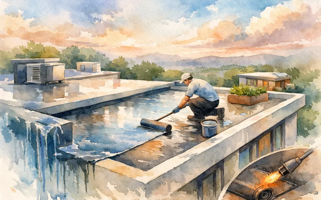 Best Flat Roof Waterproofing Options for Homes
