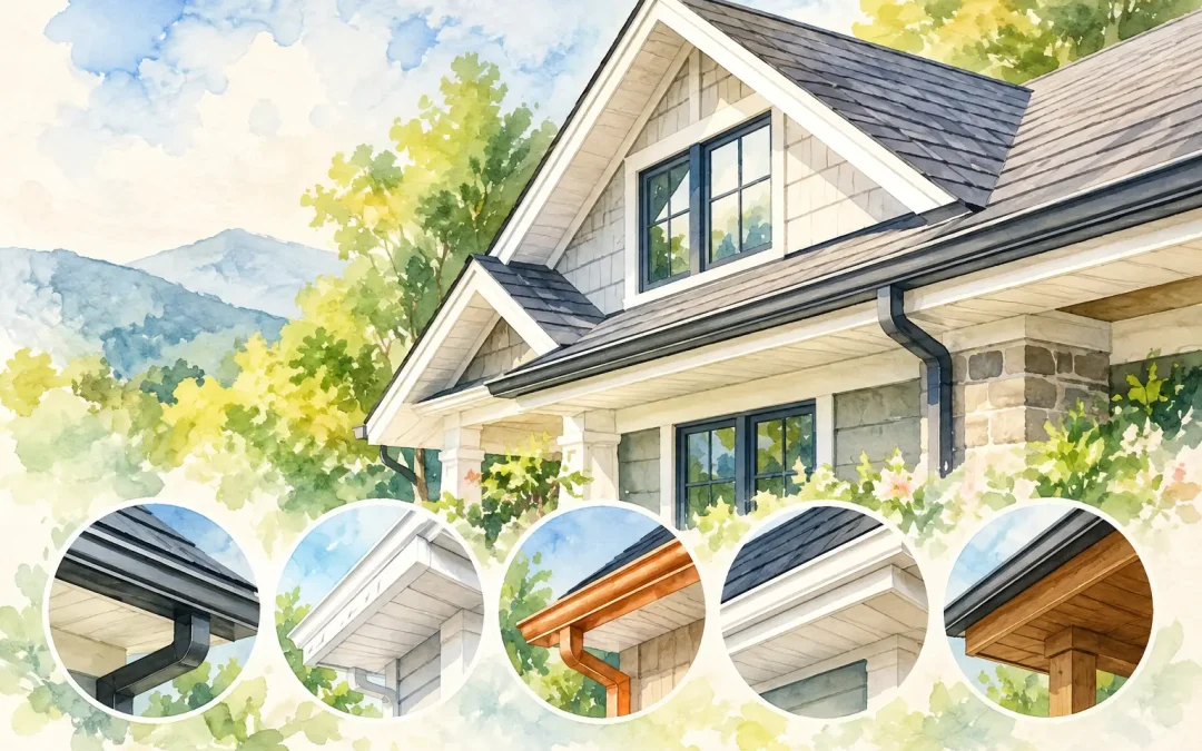 Best Low Maintenance Roofline Materials for Homes