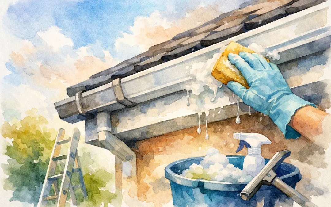 How to Clean uPVC Fascias Safely at Home